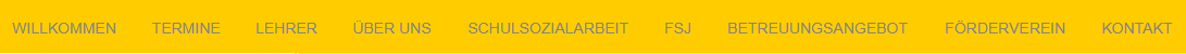 Hauptmenü der Internet-Seite